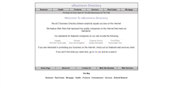Desktop Screenshot of ebusinessdirectory.org