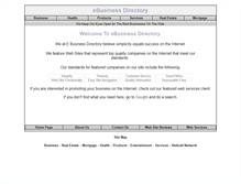Tablet Screenshot of ebusinessdirectory.org